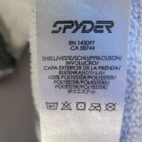 Spyder Gray Full Zip Core Sweater Jacket Women's Large - Picture 10 of 10